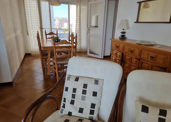Comodo Con Terraza A 200 M De La Playa - Hisp-236-176 Διαμέρισμα *